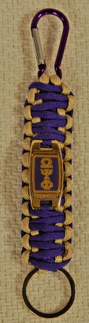 Omega Woven Paracord Key Chain - FO